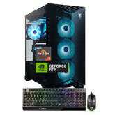 MSI Aegis Z2 Tower Desktop AMD Ryzen 7 32GB RAM NVIDIA GeForce RTX 5070 2TB SSD Storage Windows 11 Home - Black